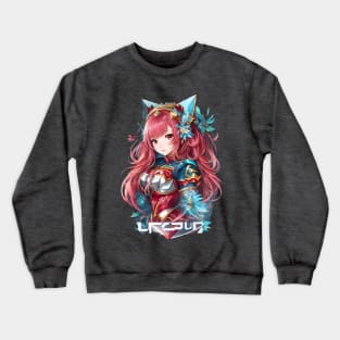 Cetus Odyssey: Extraordinary AI Anime Character Art Adventure Crewneck Sweatshirt